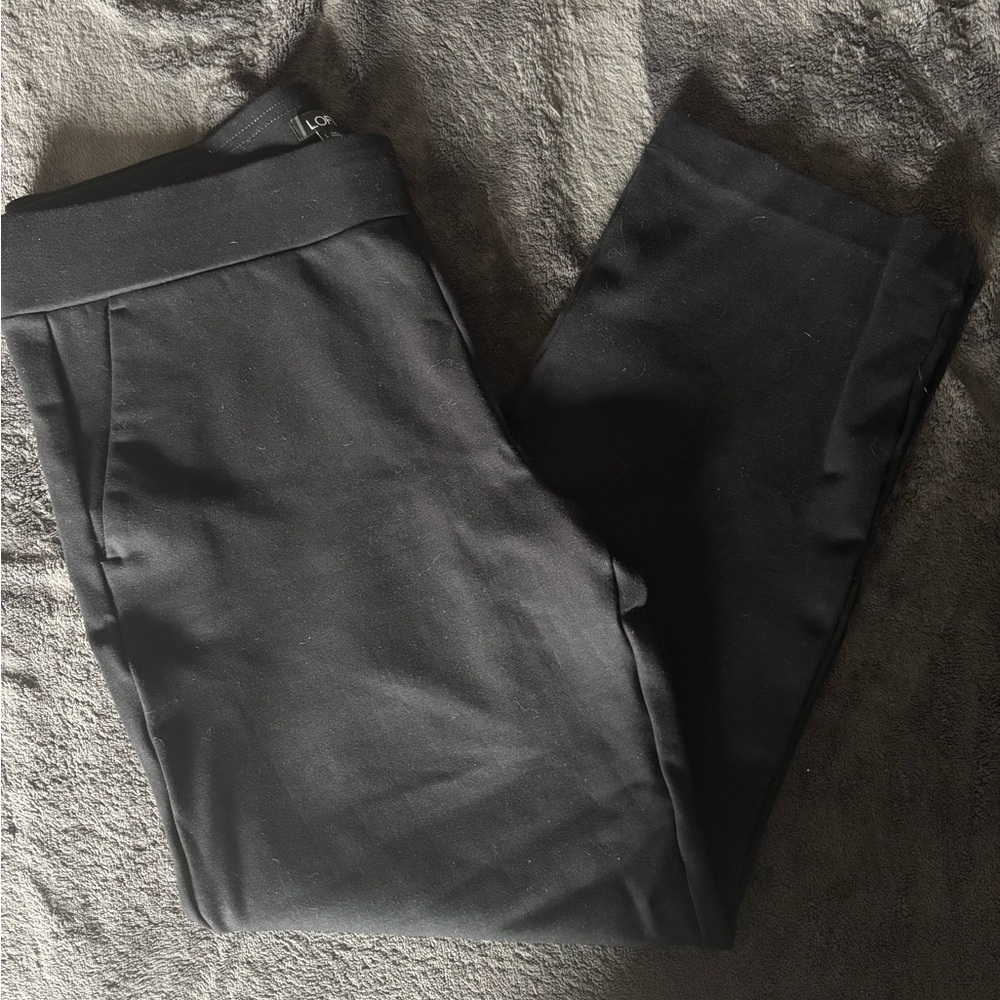 LOFT Black Boot Cut Pants